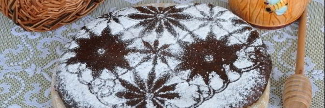 Пряник шоколадный с вареньем