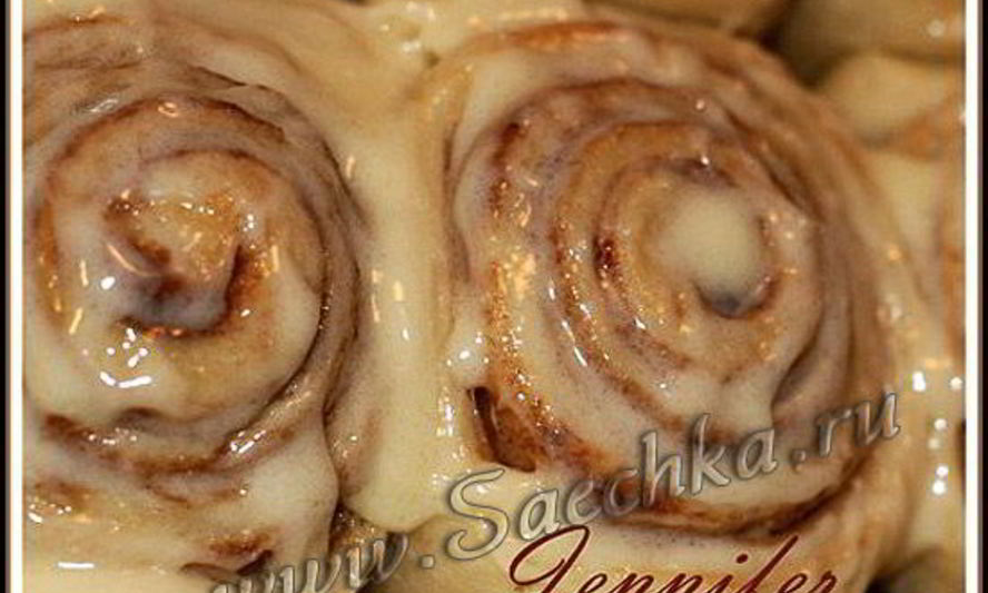 Рецепт рулетиков с корицей синнабон