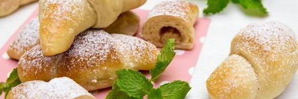 рулетики с марципаном и миндалем