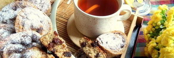 ржаные рулетики постные