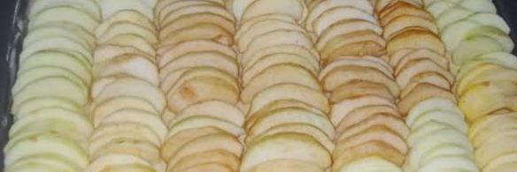 французкая шарлотка с крошками