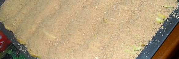 французкая шарлотка с крошками