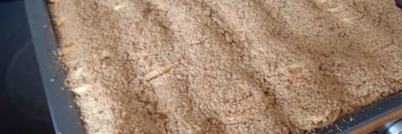 французкая шарлотка с крошками