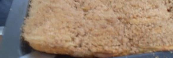 французкая шарлотка с крошками