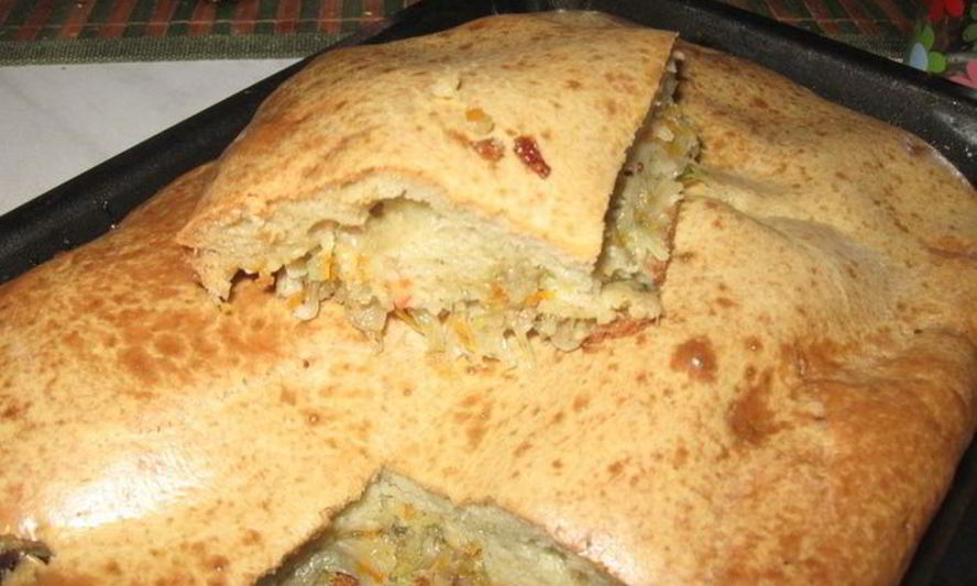 Рецепт капустной шарлотки