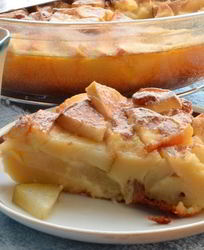 Классическая шарлотка с творогом