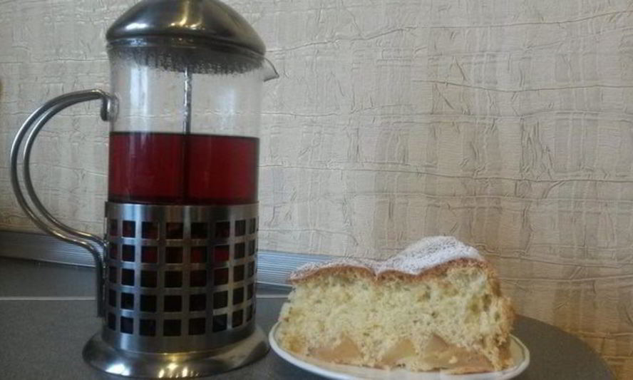 Рецепт маминой шарлотки