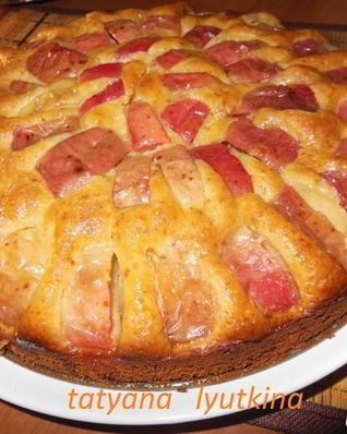 Медовая шарлотка