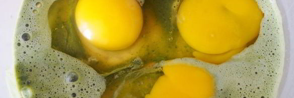 мятная шарлотка