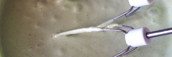 мятная шарлотка