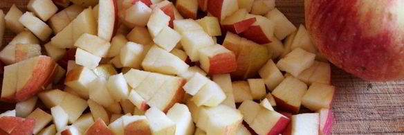 мятная шарлотка