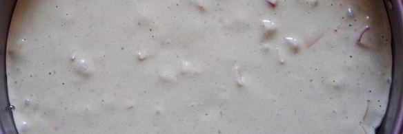 мятная шарлотка