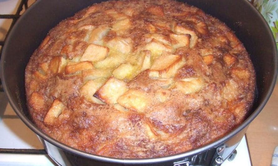 Рецепт очень вкусной шарлотки