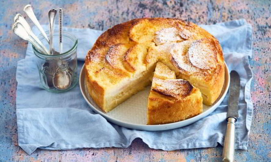 Рецепт шарлотки из белого батона с грушами и апельсинами