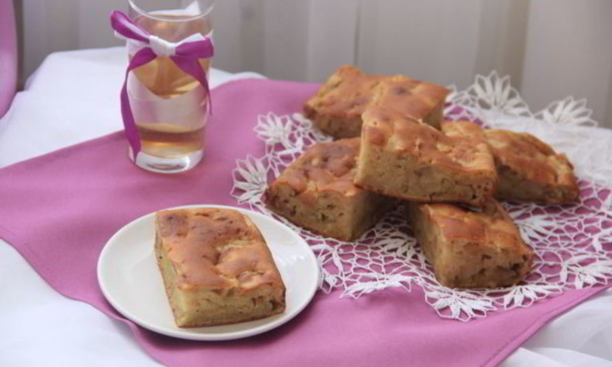 Рецепт шарлотки на кефире