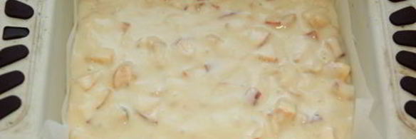 шарлотка на кефире