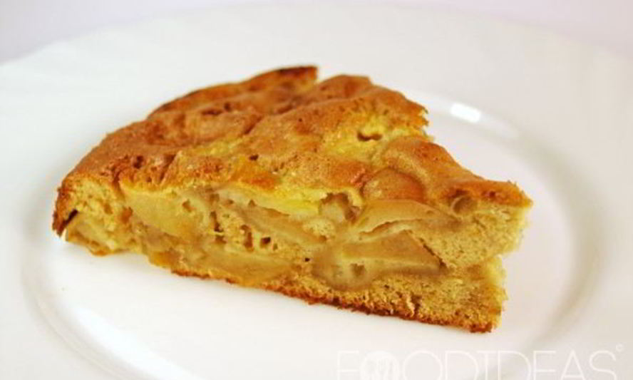 Рецепт шарлотки на молоке