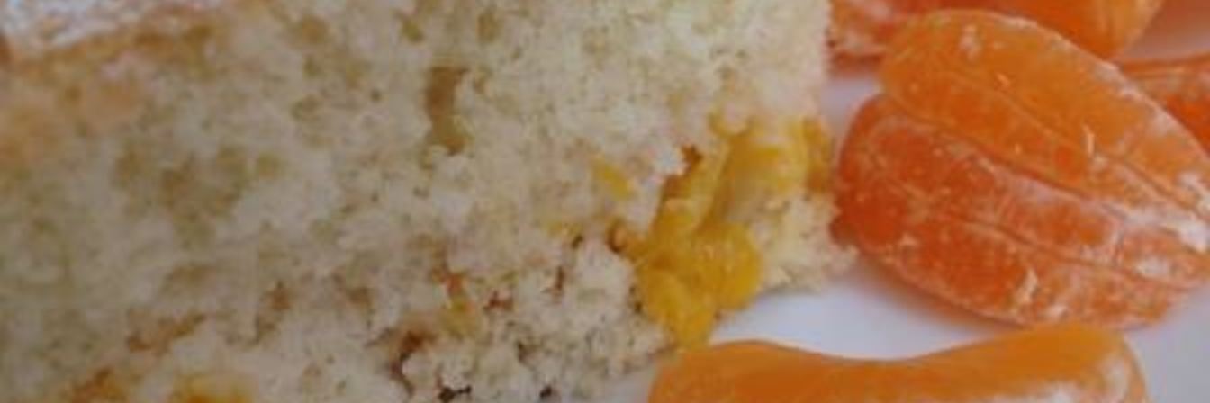 Шарлотка с апельсинами