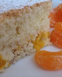 Шарлотка с апельсинами