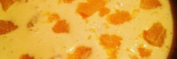 шарлотка с апельсинами