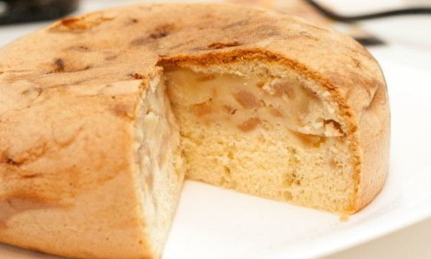 Рецепт шарлотки с бананом в духовке