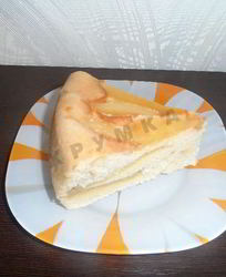 Шарлотка с грушами в мультиварке