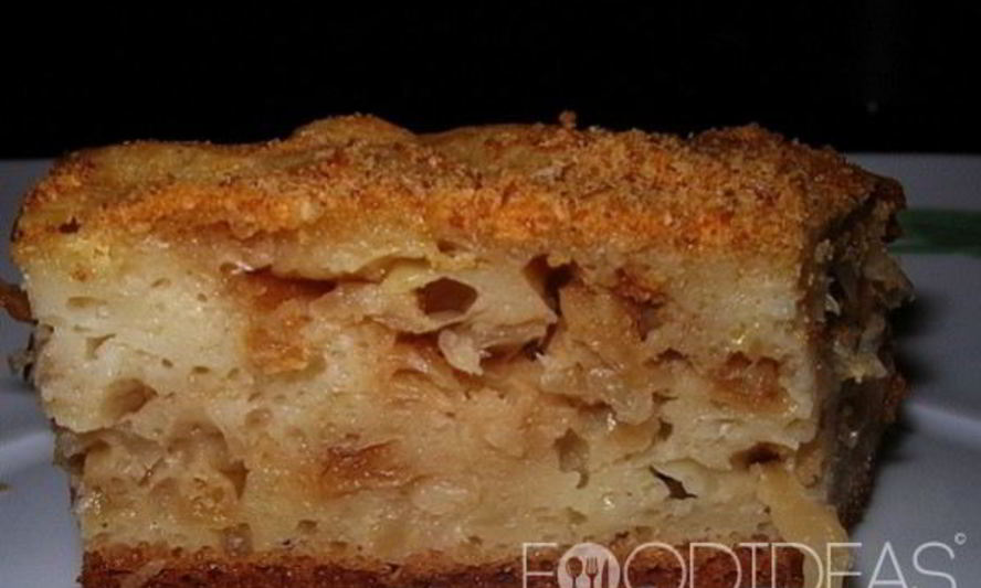 Рецепт шарлотки с капустой