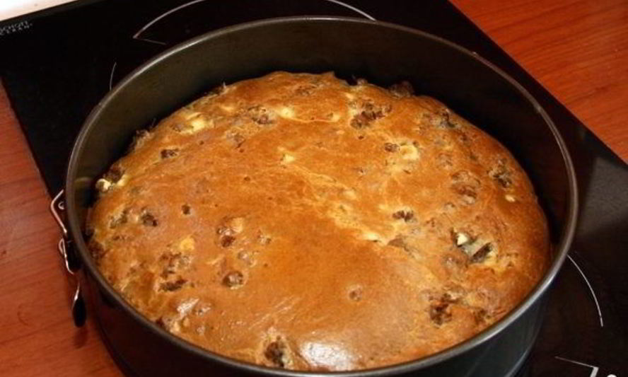 Рецепт шарлотки с мясом