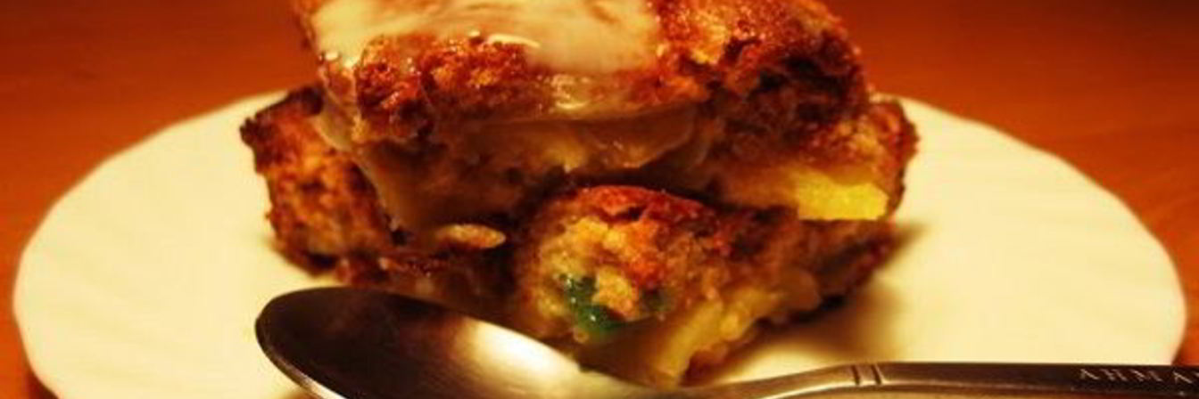 Шарлотка с сухофруктами