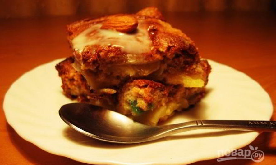 Рецепт шарлотки с сухофруктами