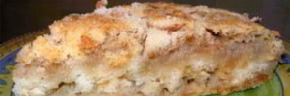 шарлотка с тертыми яблоками