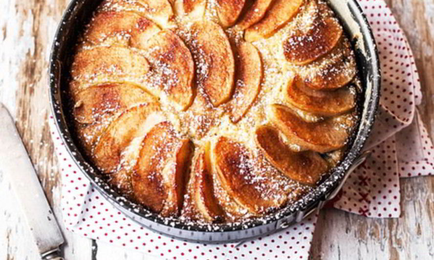 Рецепт шарлотки с творогом