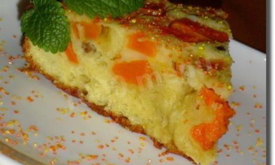 Рецепт шарлотки с тыквой и изюмом