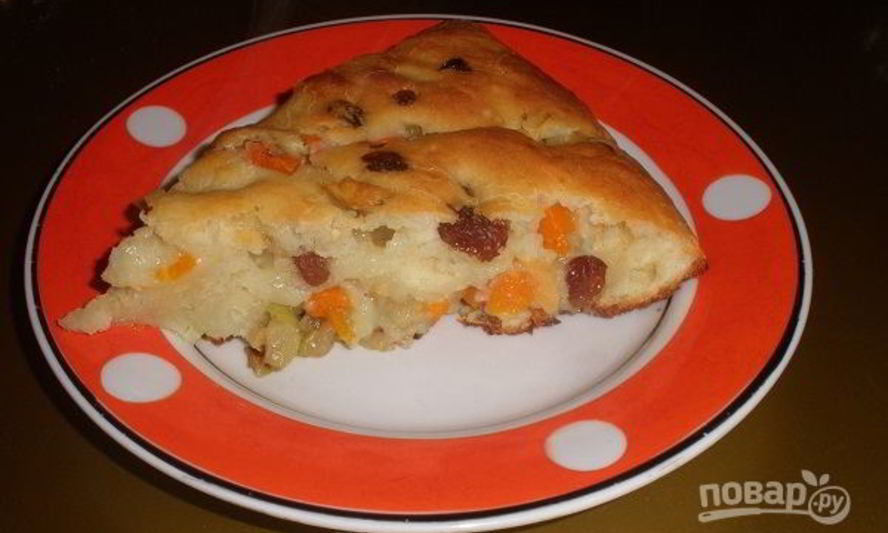 Рецепт шарлотки с тыквой и яблоками