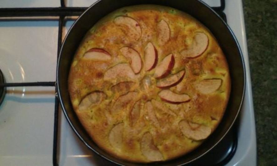 Рецепт шарлотки с яблоками быстро