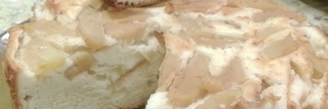 Шарлотка с яблоками