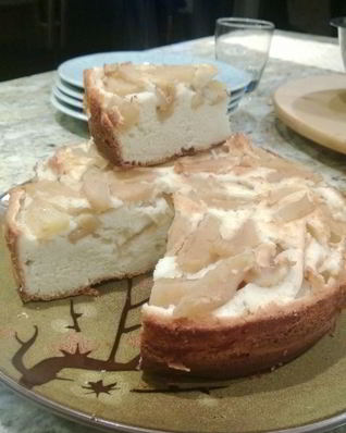 Шарлотка с яблоками