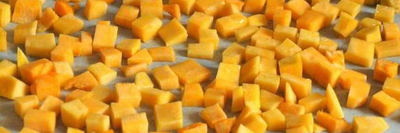 шарлотка с запеченной тыквой