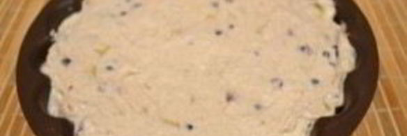 шарлотка творожная