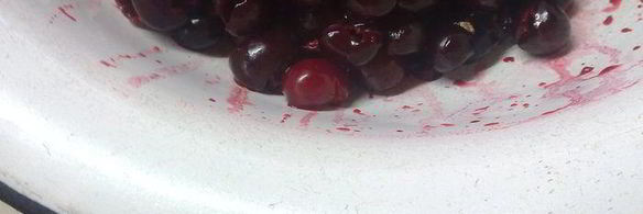 вишневая шарлотка