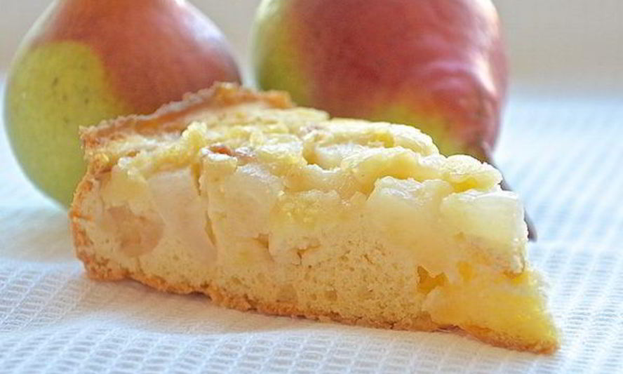 Рецепт яблочно-грушевой шарлотка в духовке