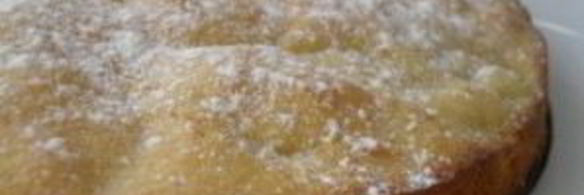 яблочно-грушевая шарлотка