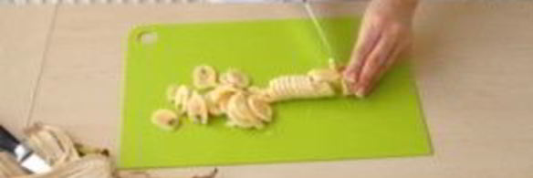 шоколадно-банановый рулет