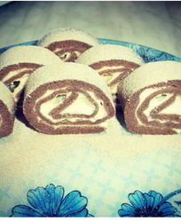 Шоколадные рулетики