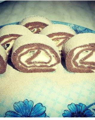 Шоколадные рулетики