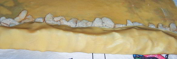 штрудель с яблоками