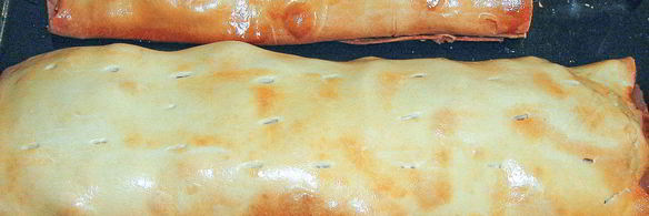 штрудель с яблоками