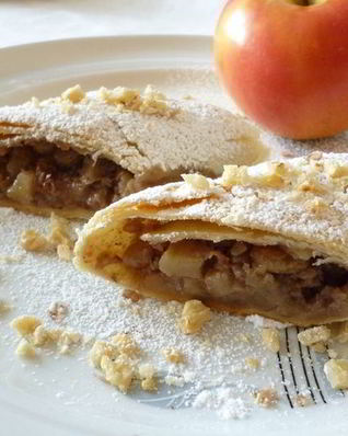Венский яблочный штрудель