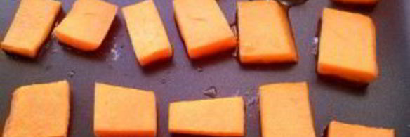 слоеные конвертики с тыквой