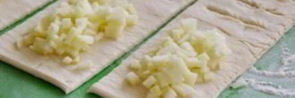 слойки из готового слоеного теста